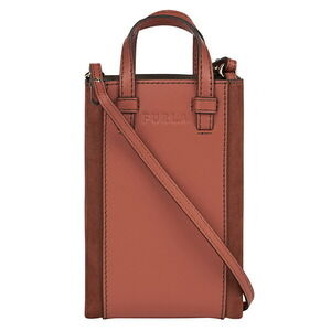 Furla Mia Stella Shoulder Bag Dark Red